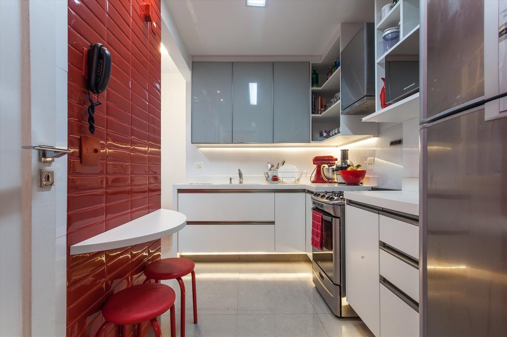 Cozinha apartamento.