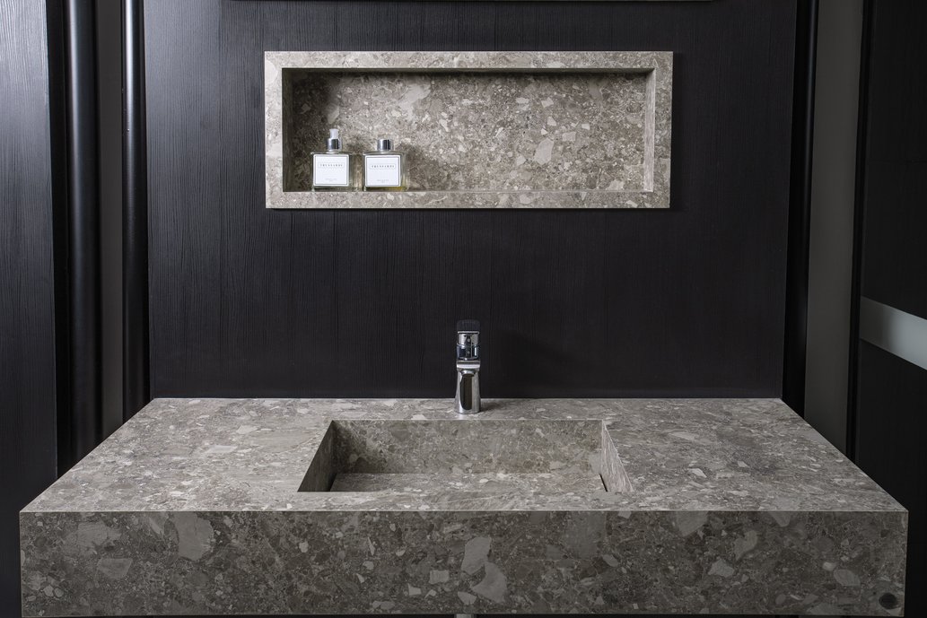 Spa Nest Pietra Lombarda Grigio 75x30