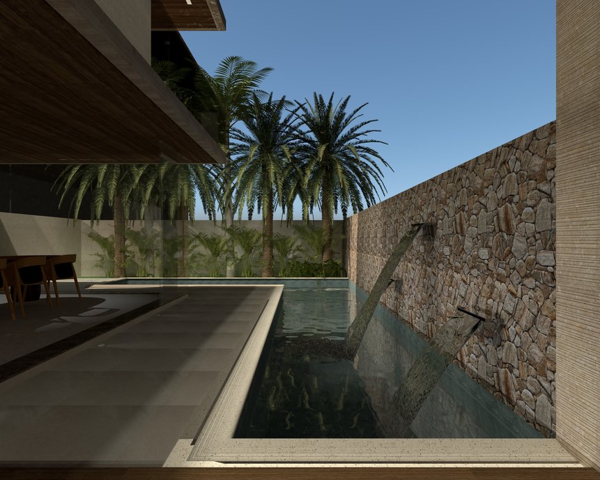 Área de lazer residencial