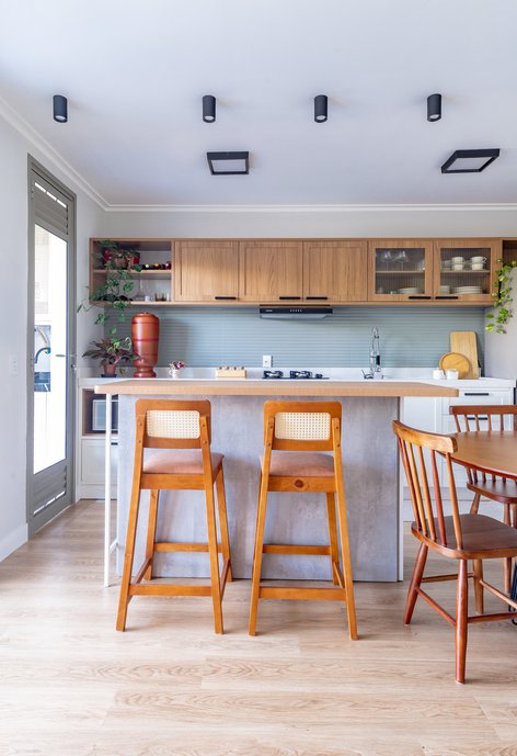 O apartamento tipo garden serviu como ponto de partida para este projeto, cujo objetivo principal era proporcionar a sensação de viver em uma casa.