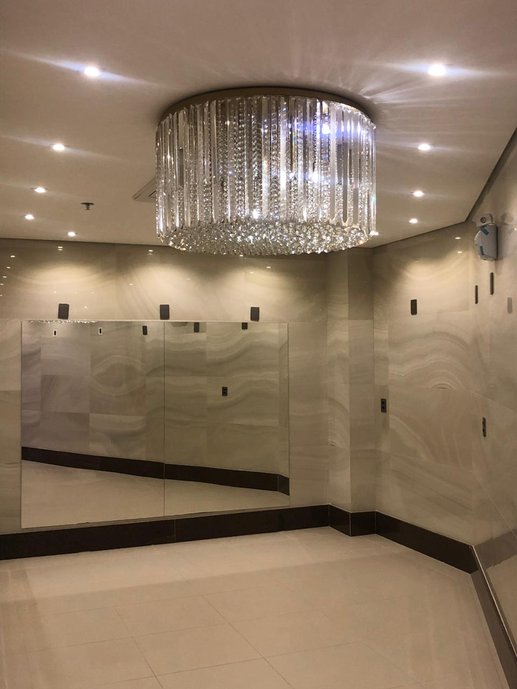 Sala de maquiagem