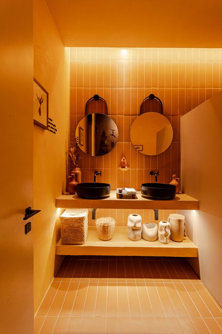 Lavabo inspirado na canção 