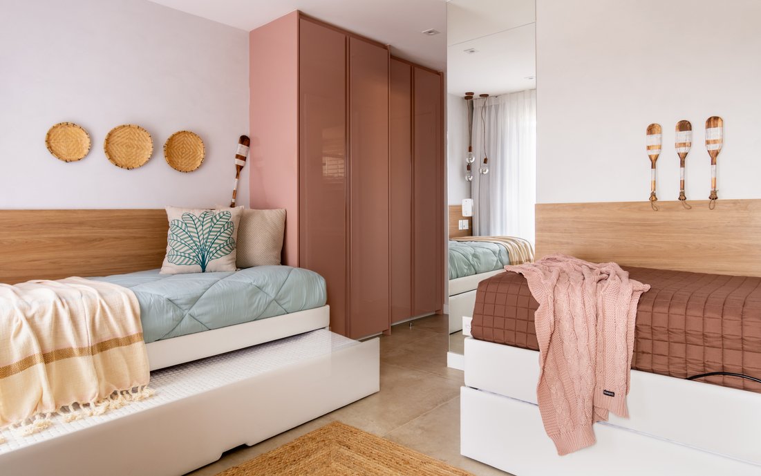 Quarto compartilhado.
