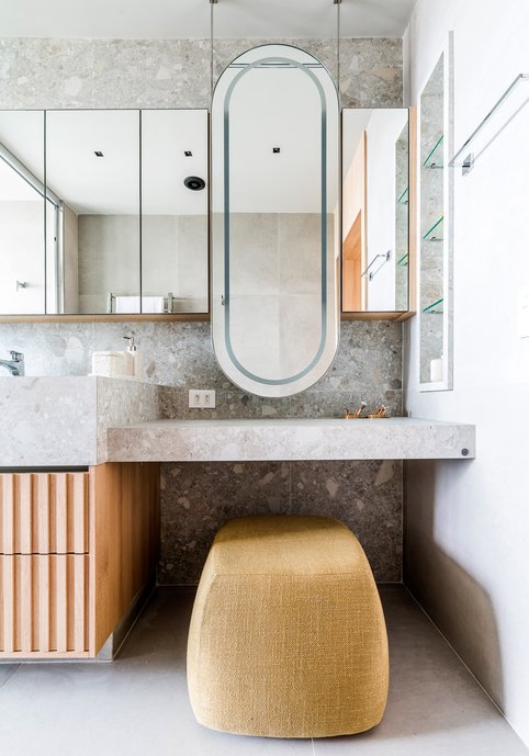 Bancada de porcelanato