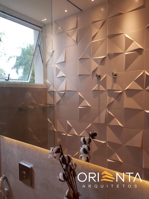 Lavabo tangram + brasilia concreto