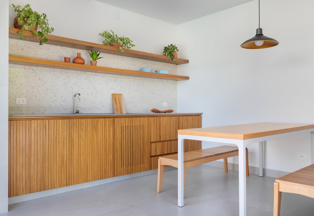 Projeto de área gourmet para uma casa de praia