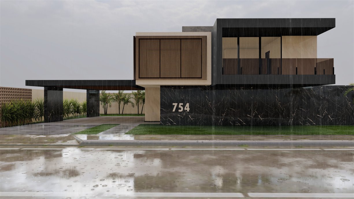 Fachada Residência HG