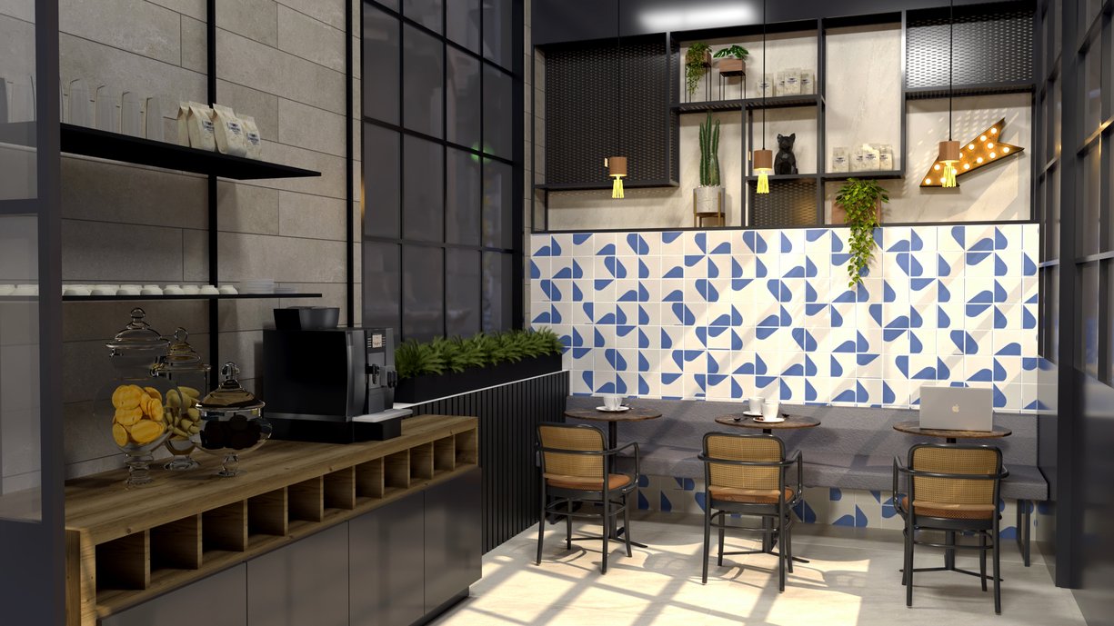 Café em região Urbana