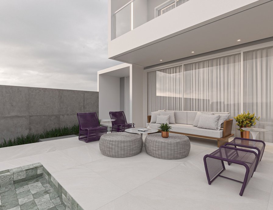 ÁREA EXTERNA CASA L | T
