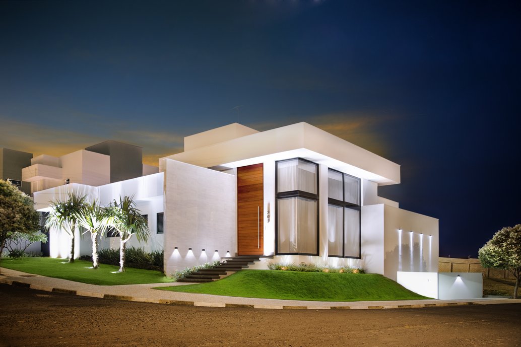 Fachada com Concretíssyma Portland Line Relevo