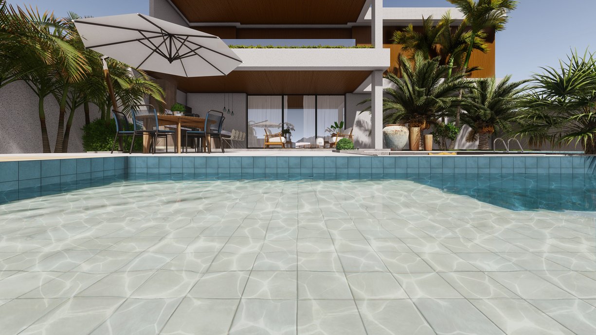  Piscina a beira mar 