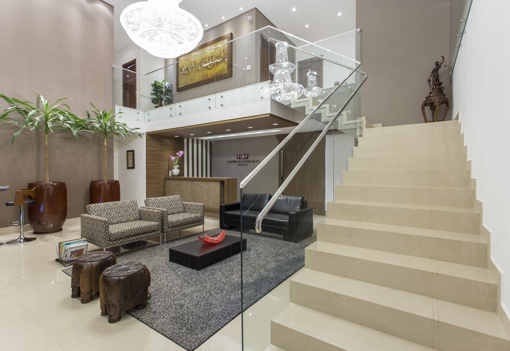 Recepção e lounge
