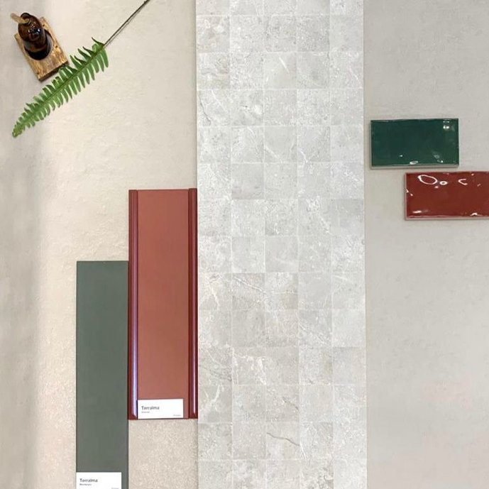 @ARQCORSTUDIO Moodboard feito na loja de Praia Grande