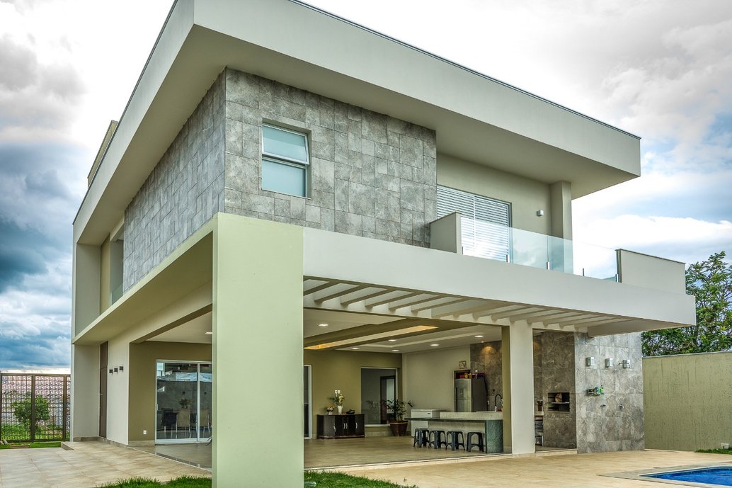 Detalhe Fundo da casa