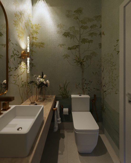 Lavabo desenvolvido na cidade de Rondonópolis, no condomínio Villa Toscana.
