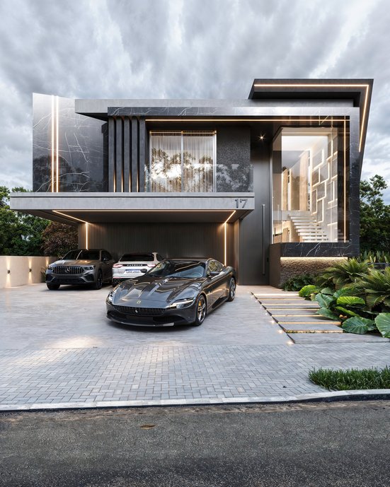 Fachada Frontal - CASA MORAIS. 