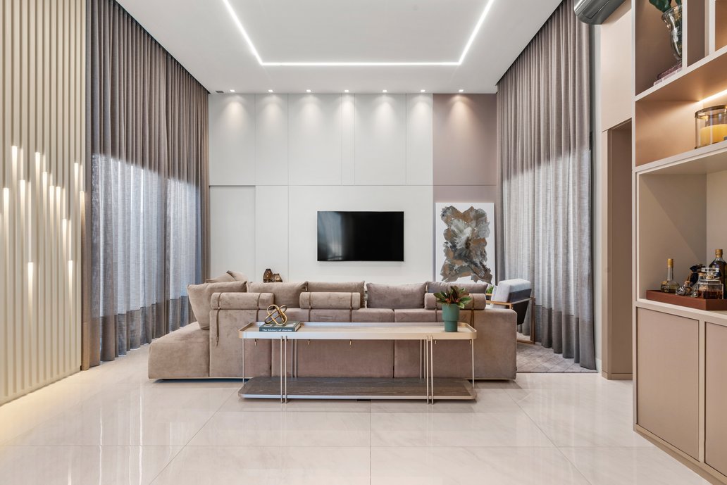 Living amplo e a pureza do Onyx