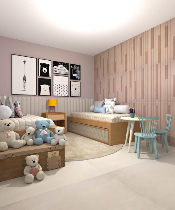 Quarto infantil - Projeto: Projetista Asa Sul - @barbararaiany.arq