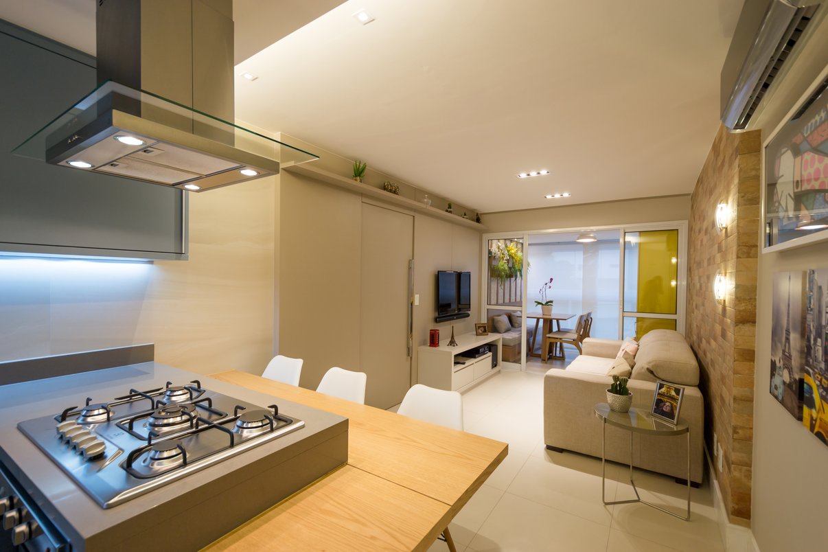 REFORMA // Integração de sala com cozinha por Costalonga Arquitetura //