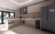 Sala de jantar e cozinha - Lírio dos Vales