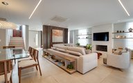 Sala Estar, Jantar e Lareira