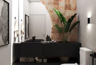 Lavabo com Bloomy Fog e Saltlake Summer!