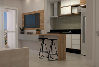Sala e Cozinha