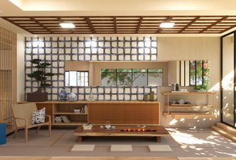 Espaço de aconchego - Linha Shibori 