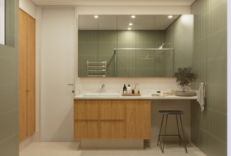 Banho suíte | Apto Brasília
