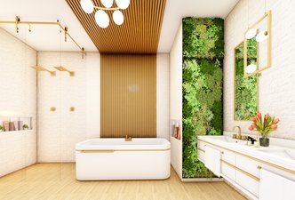 LUXURY BATHROOM - por Vanderly Garcia|A Estrutural Engenharia e Arquitetura