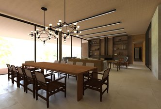 Sala de Jantar e Estar 