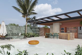 Espaço piscina