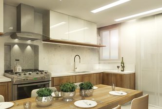 Cozinha, Apartamento TG