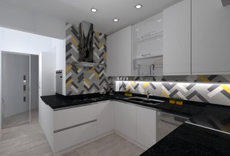Cozinha Chevron