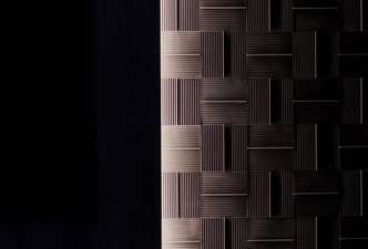 Painel de tv com azulejo Segments Small Coal!