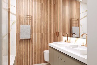 Banheiro master | Apartamento LM