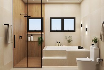 Banho Master com Via Durini e Avantgarde Solaire!