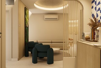 Sala de espera - Clinica Ampla oftalmologia 