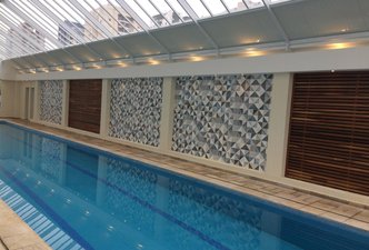 Piscina de um Condomínio