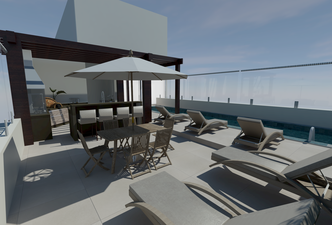 Piscina terraço