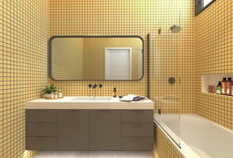 Banheiro amarelo