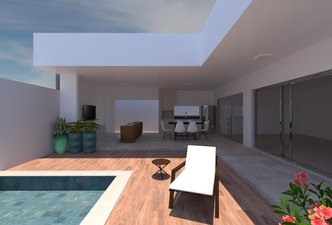 Área Gourmet, Deck e Piscina
