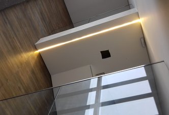 Hall de escadas e elevadores