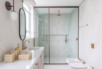 SALA DE BANHO SOFISTICADA / Higienópolis
