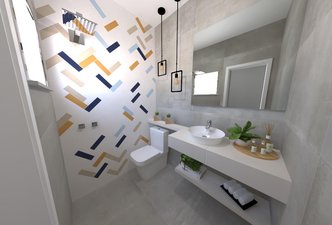 Banheiro Contemporâneo 