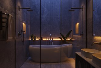 Sala de Banho - Gray Marble