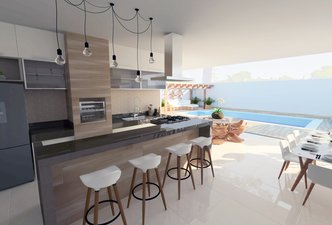 Área Gourmet e Piscina II