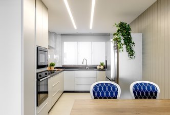 Cozinha apartamento beira mar - Balneário Camboriú