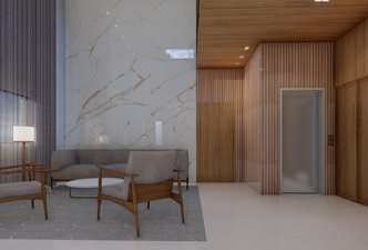 Sala de estar e Hall S e A 
