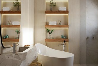 Banheiro Spa Mediterrâneo